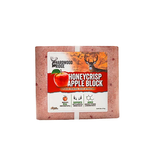 Hardwood Ridge 20 lb. Honeycrisp Apple Deer Attractant Mineral Block (FREE SHIPPING)