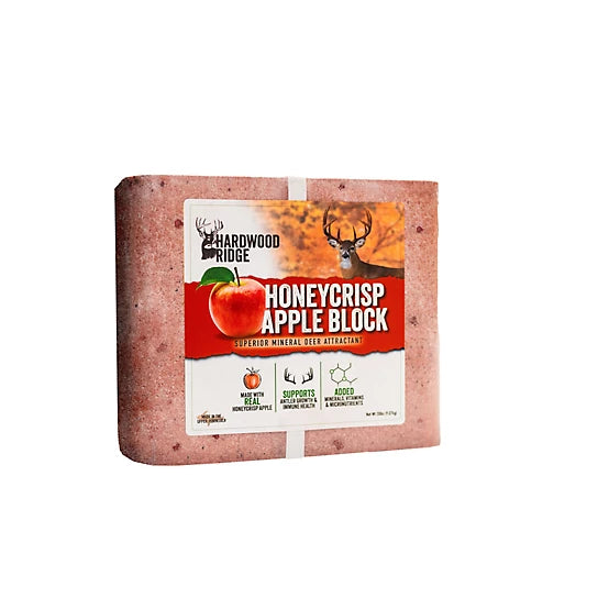 Hardwood Ridge 20 lb. Honeycrisp Apple Deer Attractant Mineral Block (FREE SHIPPING)