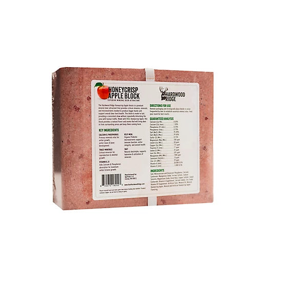 Hardwood Ridge 20 lb. Honeycrisp Apple Deer Attractant Mineral Block (FREE SHIPPING)