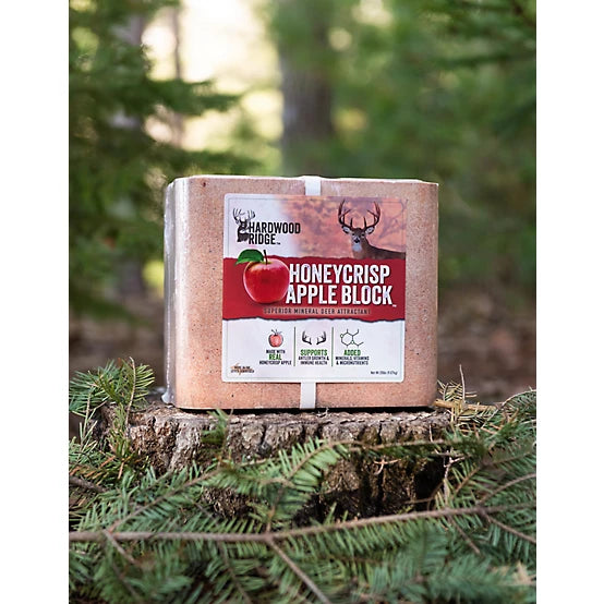 Hardwood Ridge 20 lb. Honeycrisp Apple Deer Attractant Mineral Block (FREE SHIPPING)