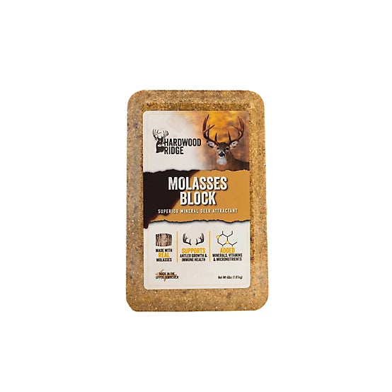 Hardwood Ridge 4 lb. Molasses Deer Attractant Mineral Block (FREE SHIPPING)