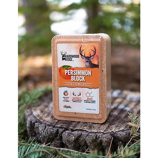 Hardwood Ridge 4 lb. Persimmon Deer Attractant Mineral Block (FREE SHIPPING)