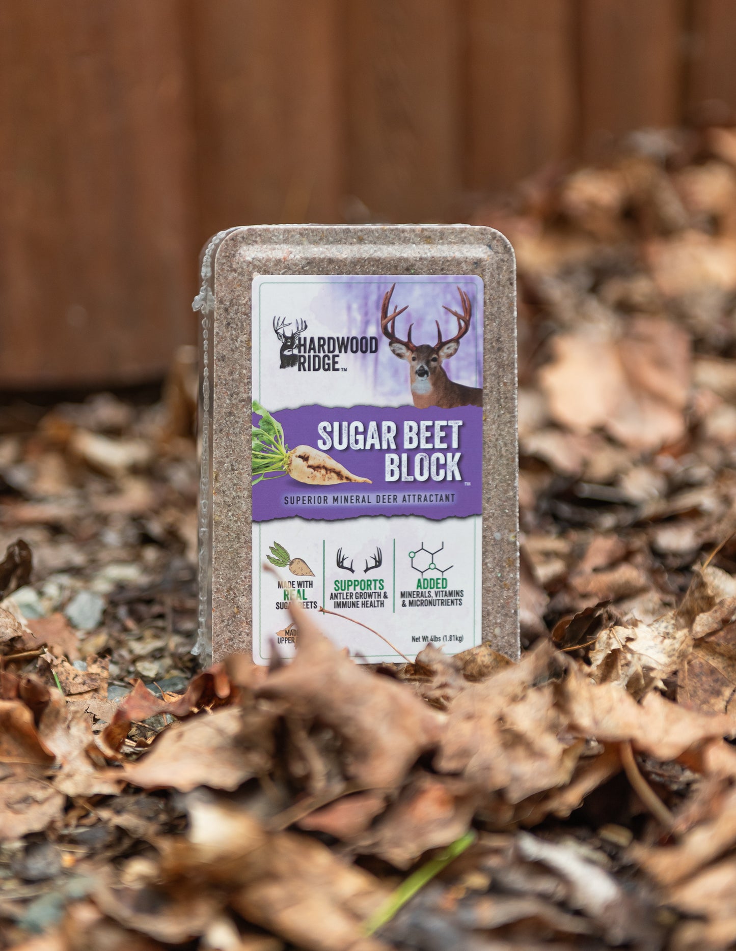 Hardwood Ridge 4 lb. Sugar Beet Deer Attractant Mineral Block (FREE SHIPPING)