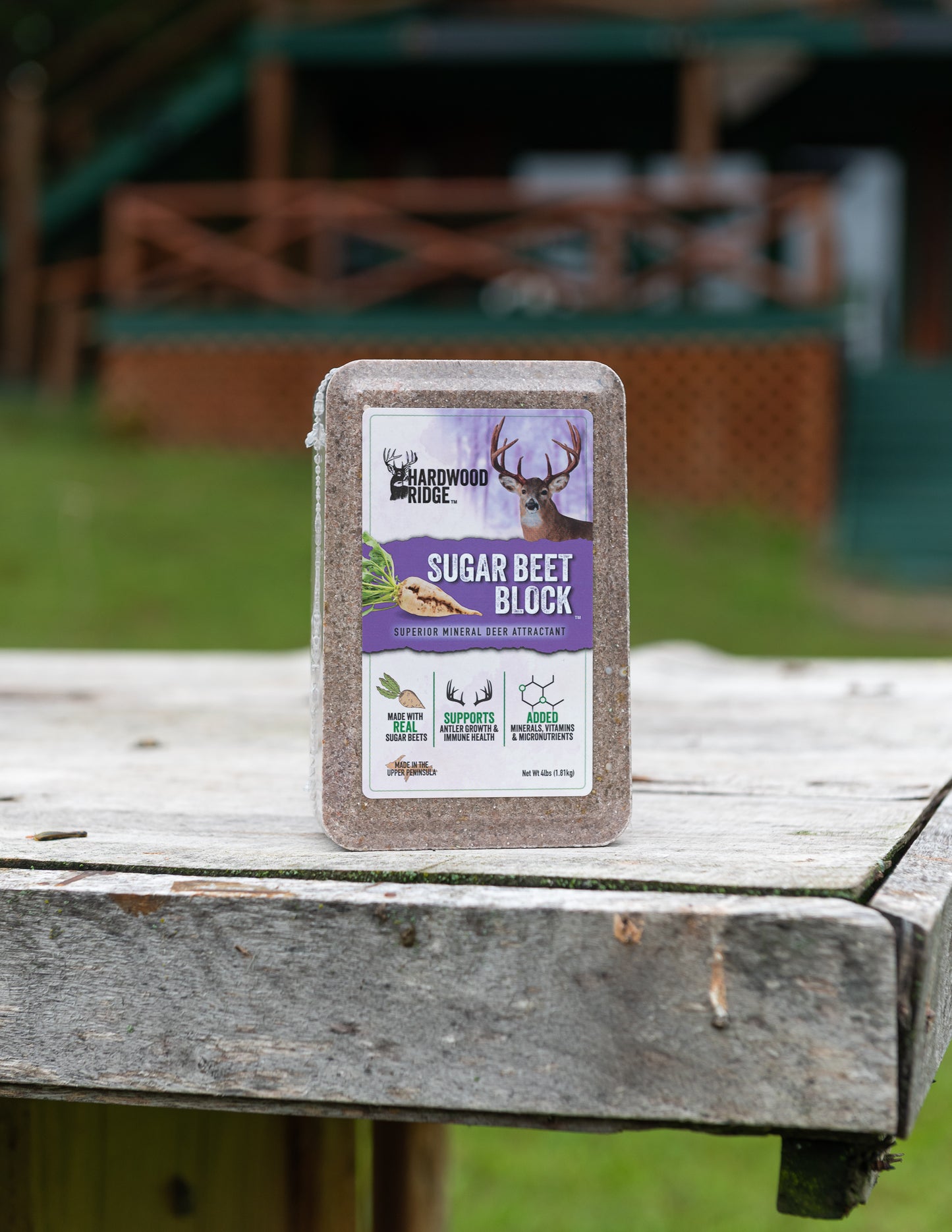 Hardwood Ridge 4 lb. Sugar Beet Deer Attractant Mineral Block (FREE SHIPPING)