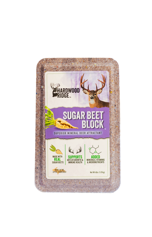 Hardwood Ridge 4 lb. Sugar Beet Deer Attractant Mineral Block (FREE SHIPPING)